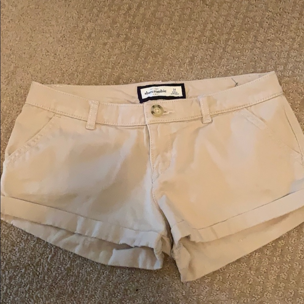 Abercrombie khaki shorts